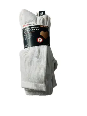 184812 Cvs New-most Comfortable Socks I Ever Owned-copper Infused Supersoft Unisex 3pr L/xl