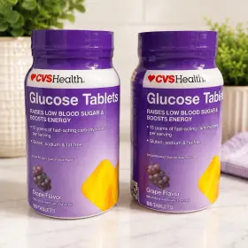 Cvs Health 237512 Glucose Tablets Grape 50 Ct 2 Pack Exp 05/2028