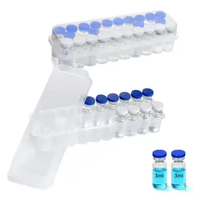 C3mb2 Dawnbox 2 Pack Peptide Case For Fridge 24-slot 3ml Vial Storage 2pcs