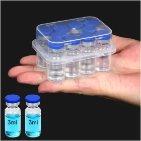 Dawnbox Db-a1 Peptide Case For Fridge 10-slot 3ml Vial Storage Refrigerator Insu