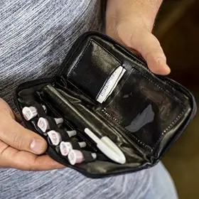 4332397852 Db Dittibags Skinny Case - Small Travel Diabetic Wallet For Insulin Pen And #3