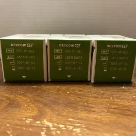 18232166003 Dexcom Lot Of 3 Boxes G7 Sensor Brand New In Box Sealed Exp 12-31-24 Diabetic Health #2