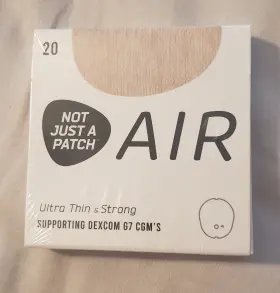 Dexcom 309000278510 20 Not Just A Patch Air Adhesive Patches G7 Libre Medtronic