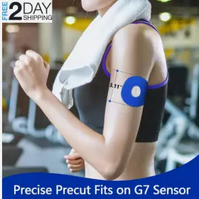 Dexcom 313023229250 21-pack G7 Over Patches With Hole Overpatches Multi-color Band #3