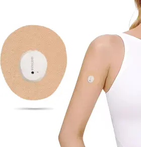 Dexcom 744110618532 G7 Adhesive Patches 20 Pack Premium Waterproof And Sweatproof Over Patch St