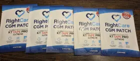 Dexcom 850018898980 Rightcare Cgm Adhesive Patches 15 Total Kt Tape Pro Extreme