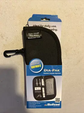 Dia Pak 739656600127 Dia-pak Diabetic Organizer Daymate Carrying Case Brand New