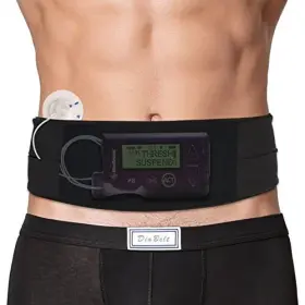 Diabelt 768564413031 Insulin Pump Belt With Mesh Pouch For Easy Viewing Operation Diabetic T1d Ho