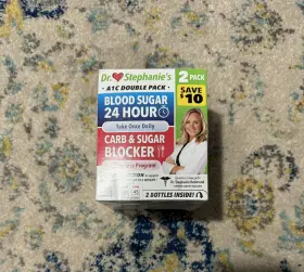 2217 Diabetes Doctor Brand New A 1c Double Pack Blood Sugar 24hour Carb And Block