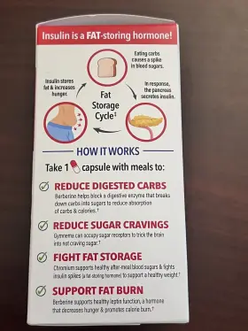 Diabetes Doctor 860001380736 Pharmaganics Dr Stephanies Carb And Sugar Blocker Weight Loss 45 Capsules 03/2025 #2