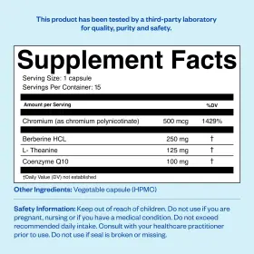 Dirtt Studios Corp. 445041083019 Sugarless Stop Sugar Cravings Supplement Craving Blocker With Berberine #3