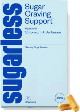Dirtt Studios Corp. 445041083019 Sugarless Stop Sugar Cravings Supplement Craving Blocker With Berberine