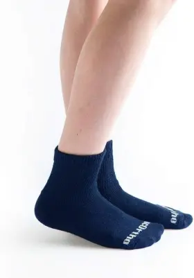 Doc Ortho 609465612140 Ultra Soft Loose Fit Diabetic Socks 3 Pairs 1/4 Crew