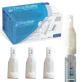 8163 Dropsafe Safety Pen Needles 31g X 8mm 100ct Box Sterile With