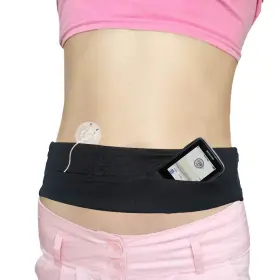 Qj-dp00521b Easetou Comfortable Kids Insulin Pump Holder Belt Active T1d Diabetic Pouch For Epipe