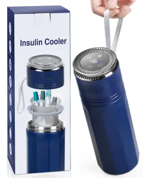 Easifeel 726374870154 Insulin Cooler Travel Case Tsa Approved Diabetes Long Trip Refrigerator With