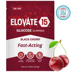 Elovate15 Elovate Dia-c100 Glucose Powder 100ct Value Pack Fast-acting Energy Boost