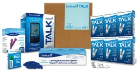 Sb-c287-cg19 Embrace Diabetes Testing Kit Includes Talk Blood 600 Piece Set