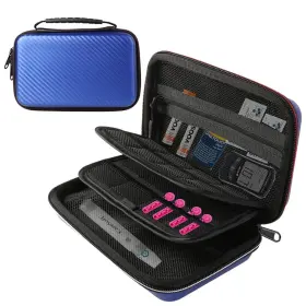 Emorevalue 788499911242 Hard Shell Diabetic Supplies Organizer Insulin Travel Carrying Case Bag For L