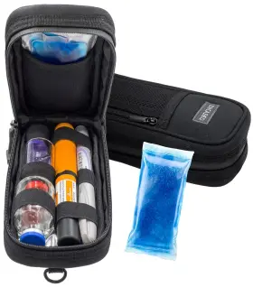 Npsni7809 Encased Insulin Pen Cooler Travel Case With Ice Pack
