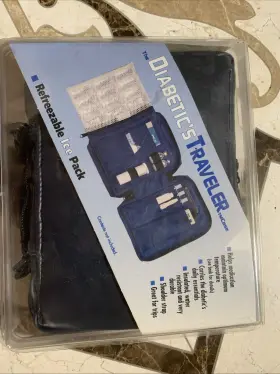 Entry 21 009017112959 Large Traveler Insulate Case For Diabetic Insulin Cartridge Pens And Testing Trips