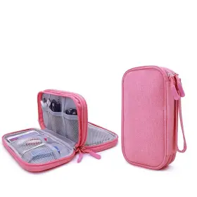 Feastind 752790446482 Diabetic Supplies Bag Travel Case Organizer For Insulin Pens Blood Sugar Tes #3