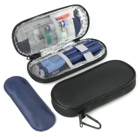Yidaosu-1 Foalgo Insulin Cooler Travel Case Diabetic Cold Pack Organizer Bag With 2 Reusable I