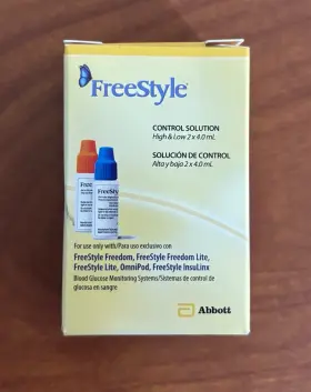 7043201 Freestyle Control Solution High/low