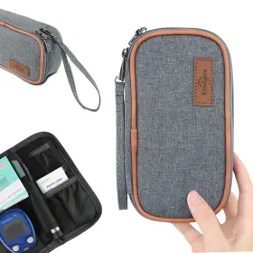 Freshore 339403105205 Insulin Cooler Travel Case For Diabetic Organize Medication Insulated Cooling