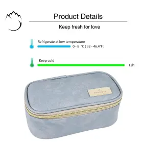 4x100g Freshore 708258078900 Portable Insulin Cooler Travel Case With Ice Packs For 8-12h Cooling T #3