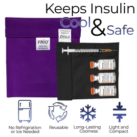 Frio 039345000364 Small Medication Cooling Wallet - 45 Hours Of Stress Free Insulin Coole #3