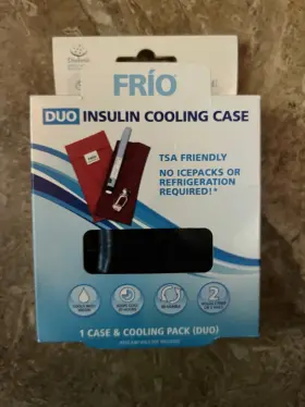 66999 Frio Duo Insulin Cooling Case No Ice Packs Needed Reusable Compact Travel Black