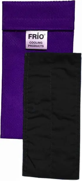 Frio 853407001138 Duo Insulin Cooler Wallet - Keep Medication Cool For 45 Purple/black