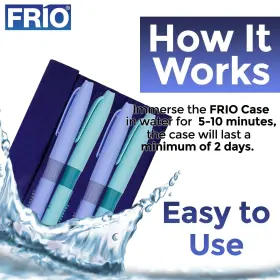 Frio 885662221525 Extra Large Insulin Cooling Wallet - Keep Medication Cool For 45 Hours #3