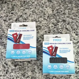 Du034050 Frio Duo Insulin Cooling Case Red And Black Tsa Friendly Portable