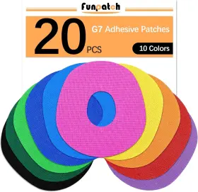 Funpatch 726084275461 G7 Adhesive Patches Waterproof And Stelo Overpatches Premium Overlay Patc