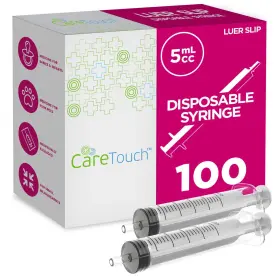 Ctsls5e Future Diagnostics Usa Ctsls5 Care Touch With Luer Slip Tip - 100 Sterile Syringes By No