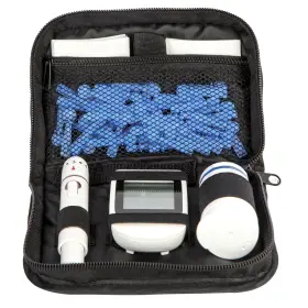 Gencam 755515888345 Diabetes Supply Case Diabetic Organizer Carrying Travel Kit Portable D
