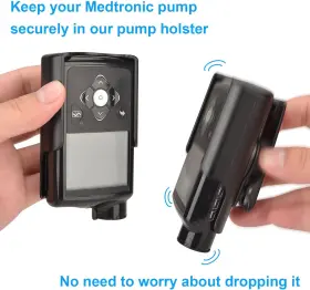 Generturbo 445023726729 360 Rotating Insulin Pump Holder For Medtronic Minimed 670g 770g 630g 640g #3