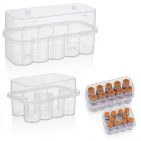 Gjinxi 4907izuy3575 20slot Refrigerator Organizer 3ml Vial Holder 10ml Peptide Organ