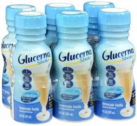 Glucerna 070074578026 Liquid Vanilla Shake 6x8oz