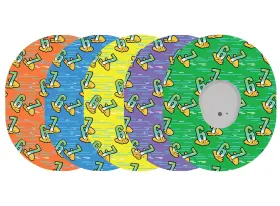 Glucomart 810120773506 Adhesive Patches For Dexcom G7 Stelo Cgm Tape 67 Pack