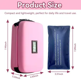 Gmohoud 016392939897 Insulin Cooler Travel Case Tsa Approved Medication Diabetic Organizer #2