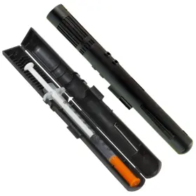 Gms 840132210324 Syringe Case - Portable Travel Insulin Carrying For Pre-filled Syr Inch