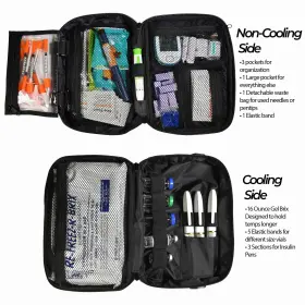 Gms 840132213059 Chillmed Elite - Weekly Diabetic Travel Case Insulin Pen And Glucose Meter #2
