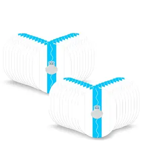 Guardian-40 Gtagkommen Waterproof Adhesive Patches For Cgm Sensors - 40 Pack 7-day Protection