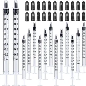 Gf0330001 Gufastore Gufastoe 1ml Syringes With Caps Pack Of 150 300 Piece Set