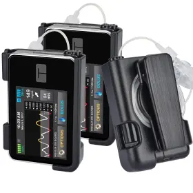 Tc-bk2 Healvaluefit 2 Pack Tslim X2 Pump Case With Clip Tandem Black
