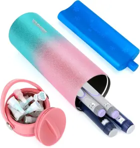 Heartorigin 445047816895 Youshares Insulin Cooler Travel Case - 48h Non-electric Cooling Bottle With Tsa