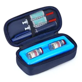 Heartorigin 69fb5e89dd929b3e29dc17c9 Insulin Vials Cooler Travel Case Tsa Approved Diabetic Medication Vial Cooling